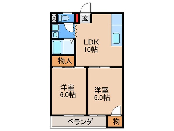 シャルマン星丘の物件間取画像